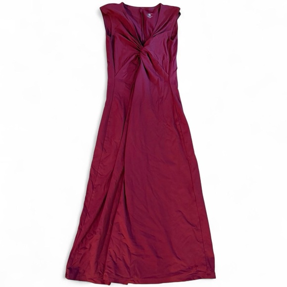 Patagonia Dresses & Skirts - Patagonia Maroon Maxi Dress Women’s Small Travel Outdoor Dress